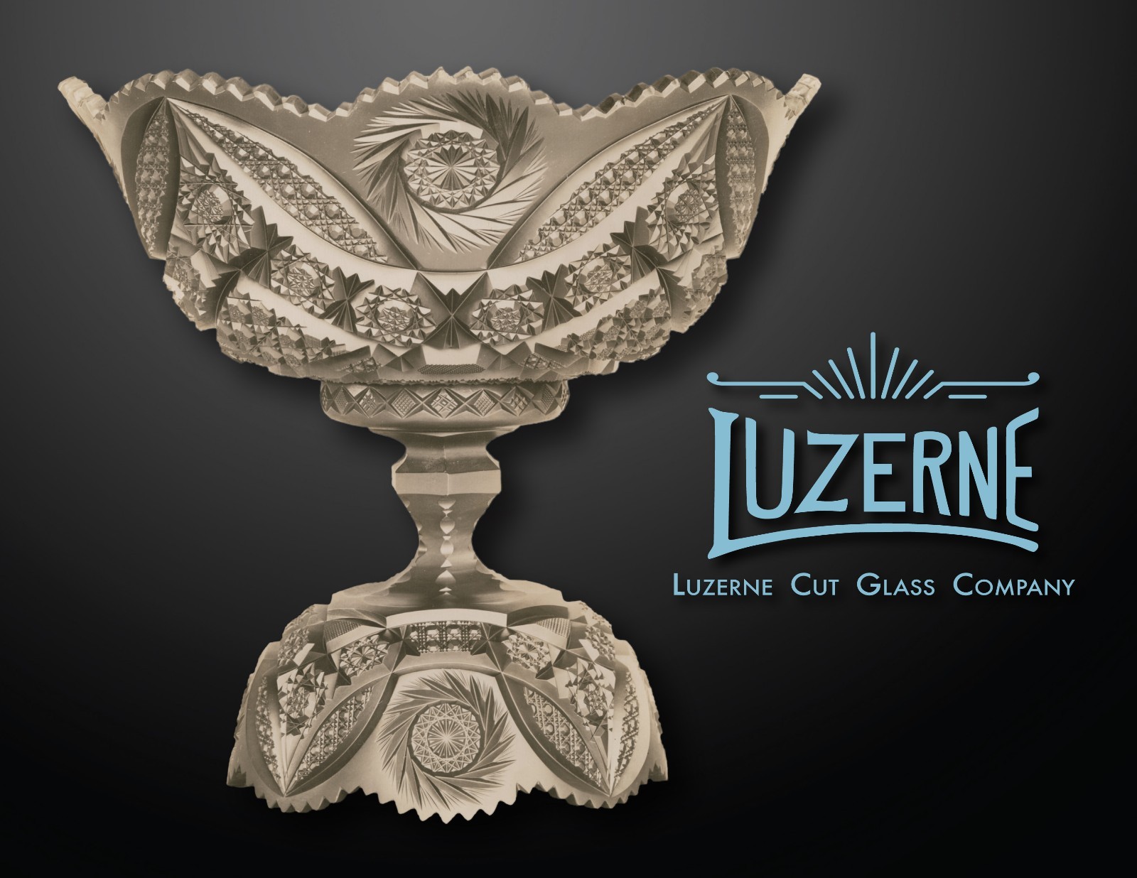 Luzerne Cut Glass Co, Pittston, Pennsylvania book / catalog American 2016)
