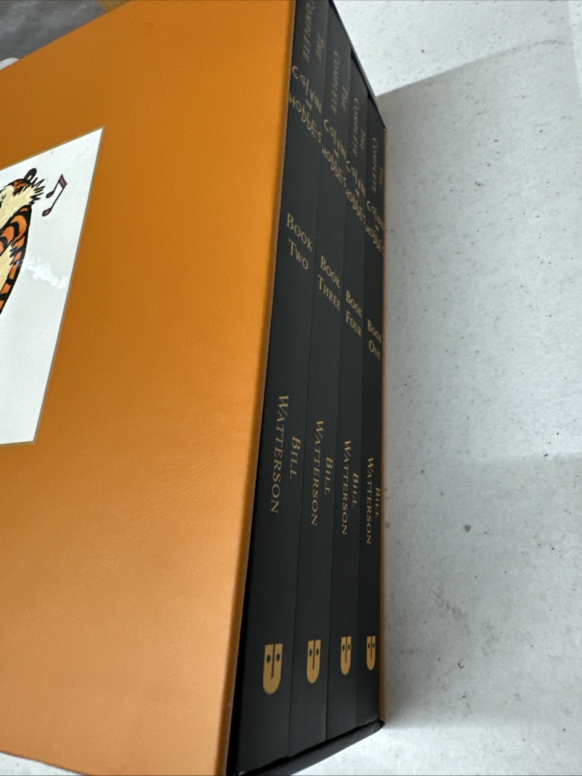 The Complete Calvin and Hobbes Paperback – Box set- Open Box