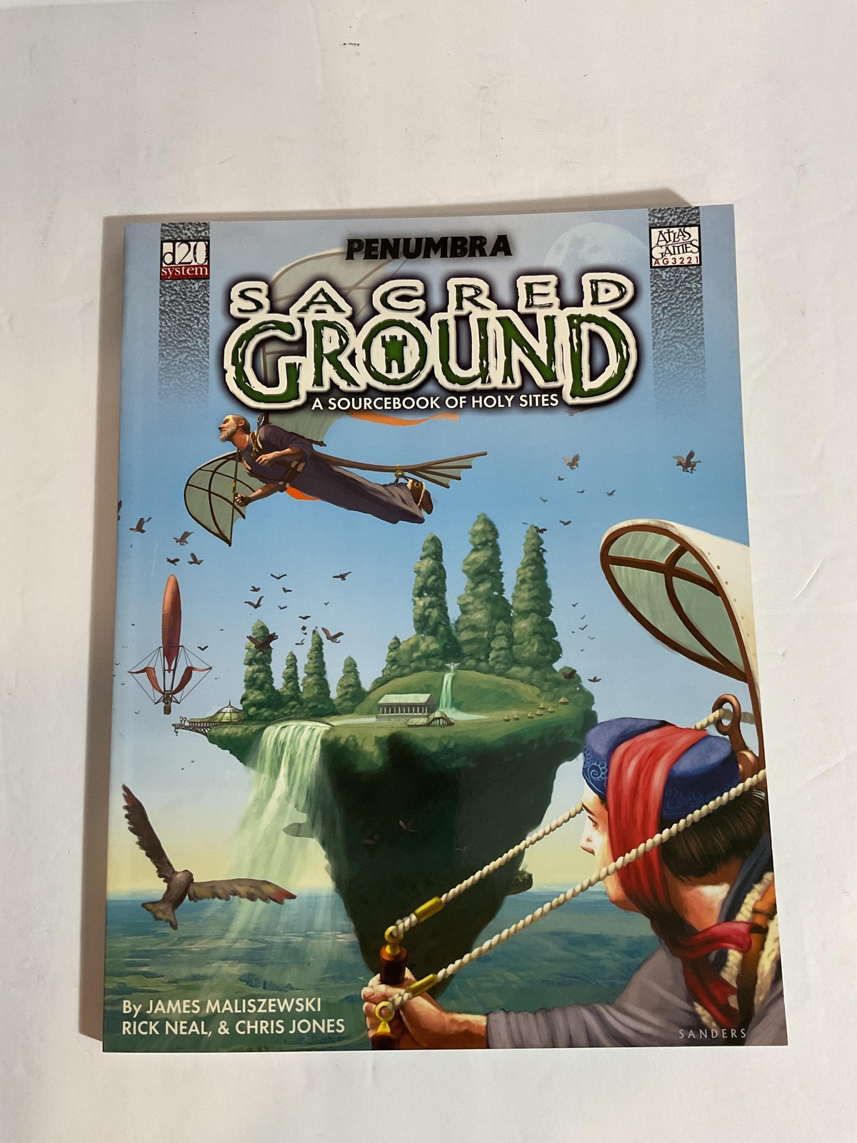 Sacred Ground Penumbra D20 RPG Sourcebook Holy Sites Atlas Games Softcover