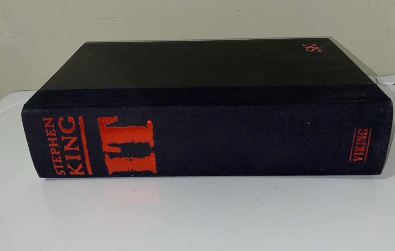 1986 Stephen King It -Viking Press 1st Edition Print Release Hardcover Book