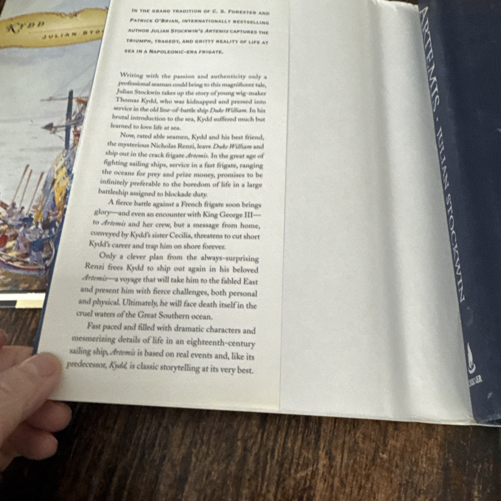 2 Vintage 2011 Kydd And Artemis A Novel Hardcover – Julian Stockwin