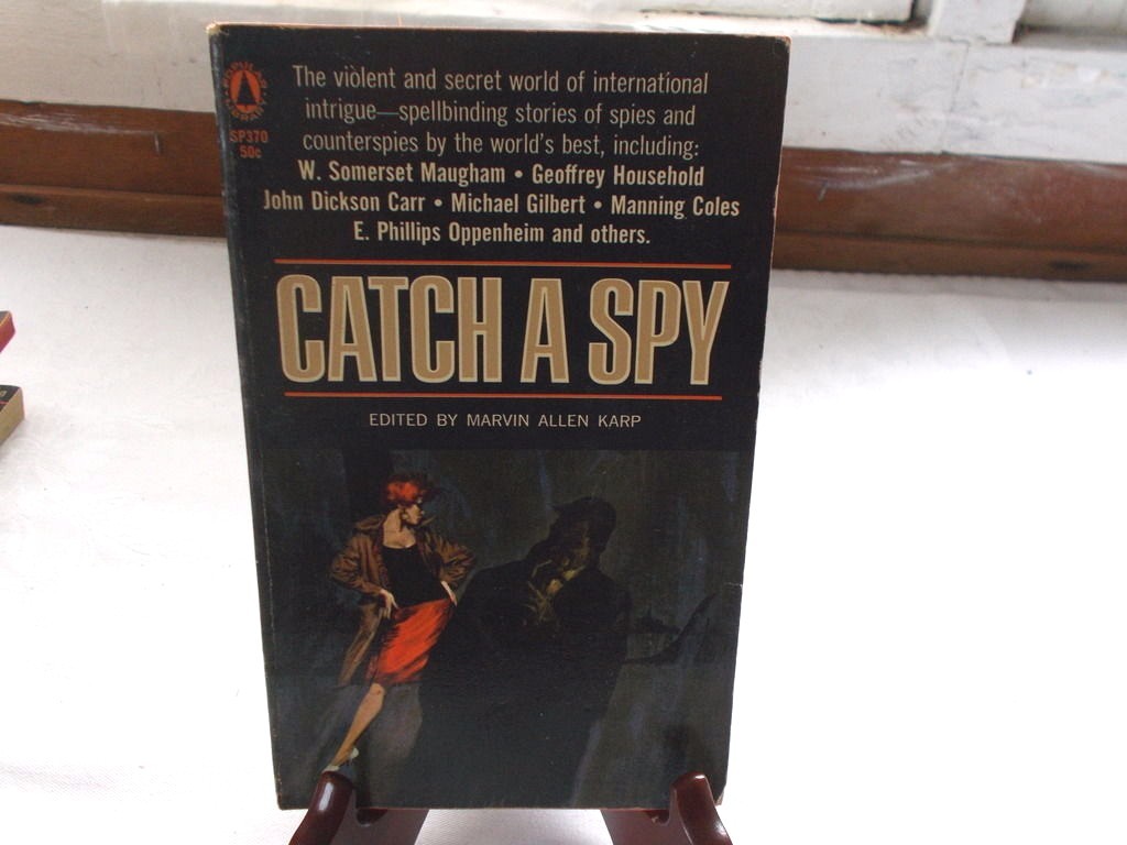 1965 Catch A Spy Edited by Marvin Allen Karp PB Book Popular Library