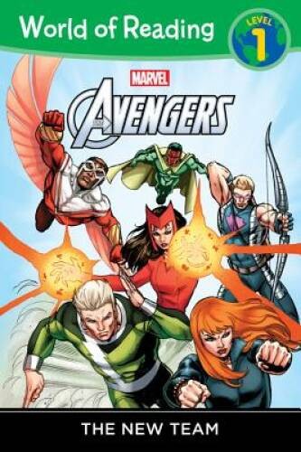 World of Reading: Avengers The New Team: Level 1 – Paperback – GOOD