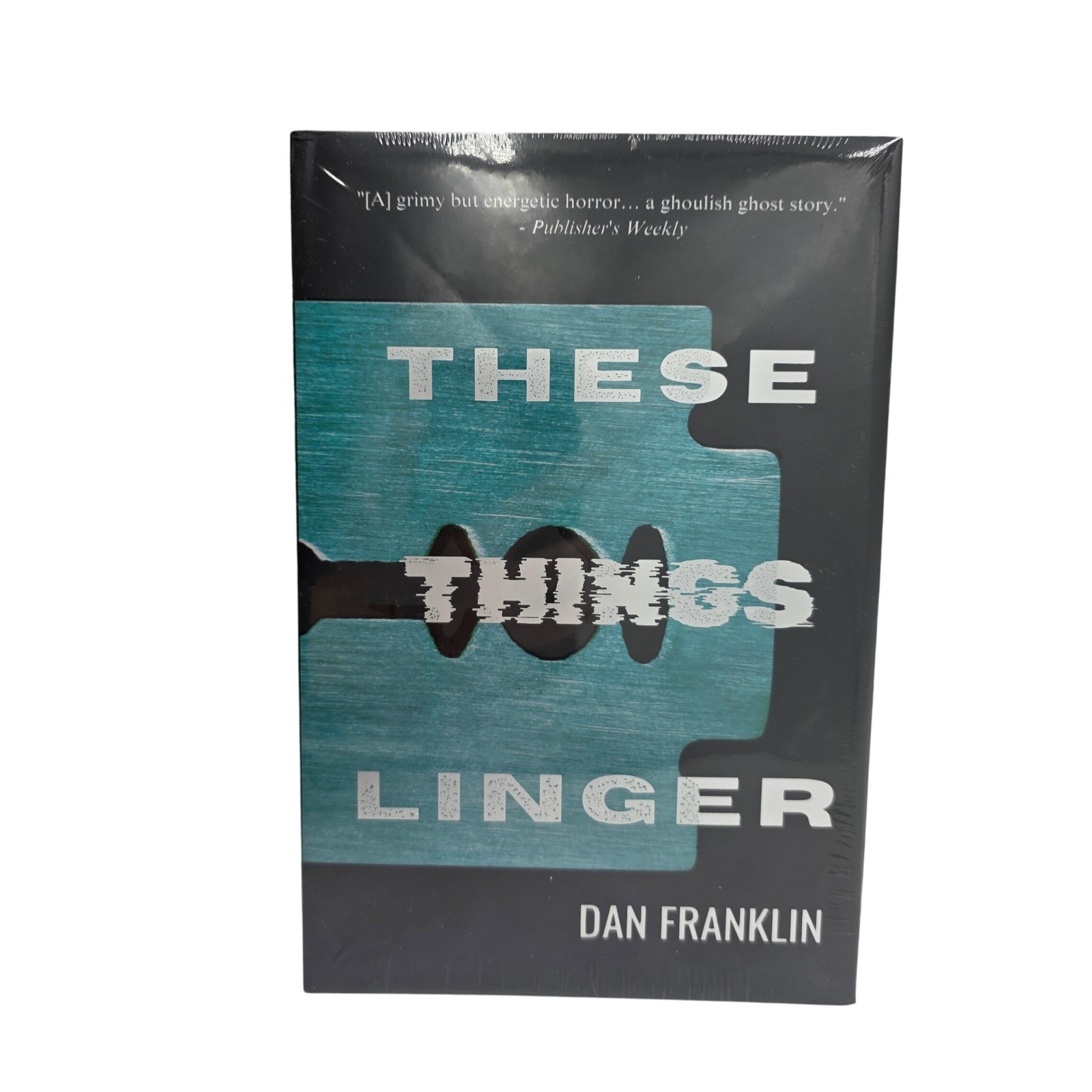 These Things Linger Dan Franklin Signed Horror Novel Book Exclusive New Sealed