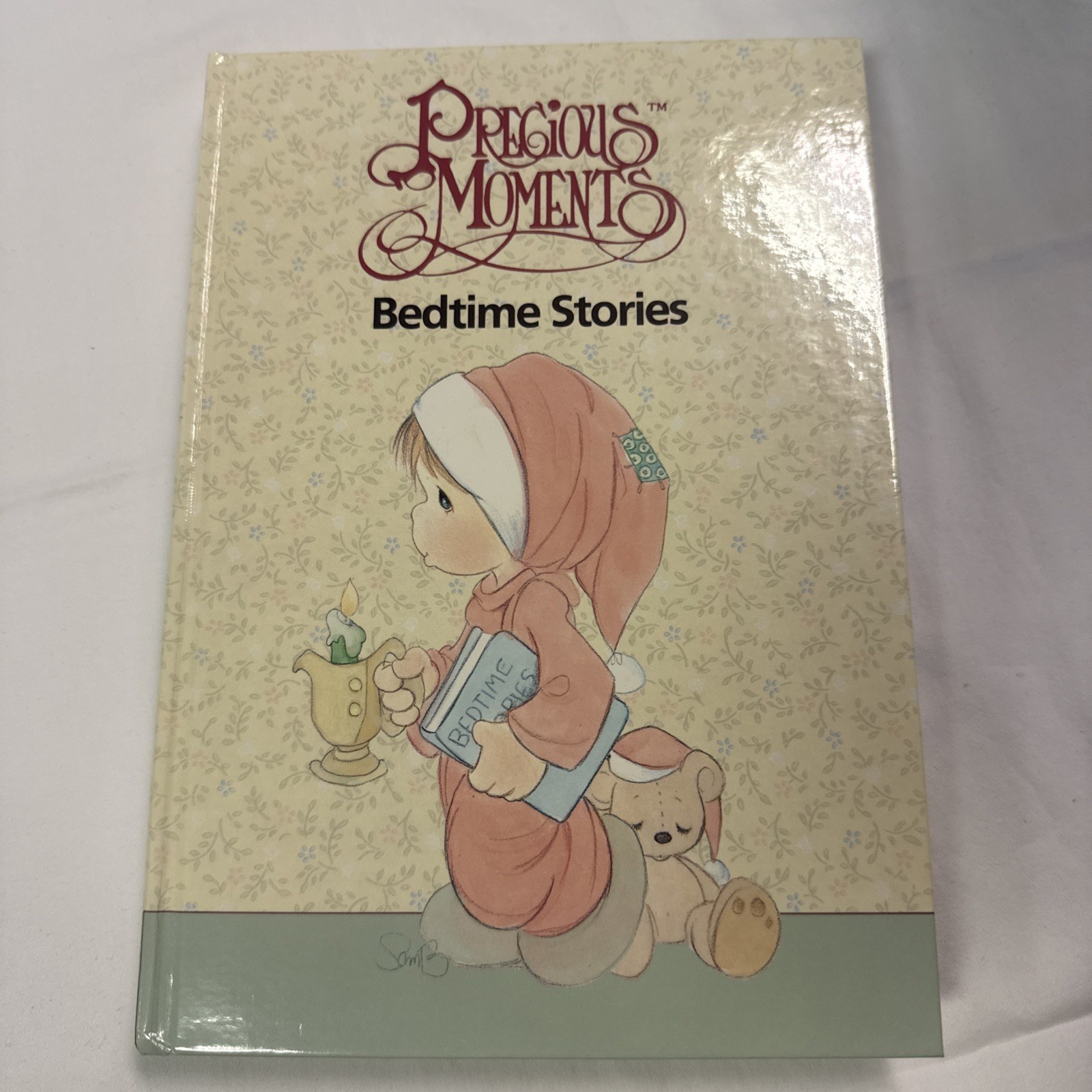 Vintage 1988 Precious Moments Bedtime Stories Hardcover Children’s Nursery Book