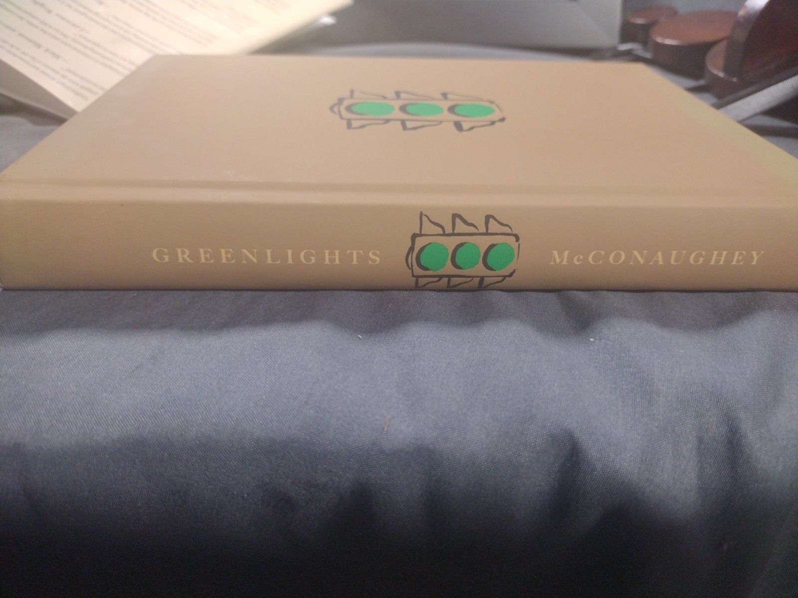 Signed Greenlights Matthew McConaughey Autographed 1st Edition Hardcover Book