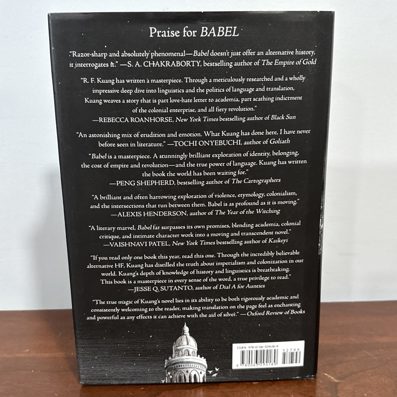 R. F. Kuang BABEL Barnes & Noble Exclusive Edition Harper Voyager 2022 1st Ed.