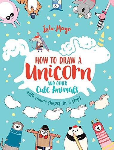 How to Draw a Unicorn and Other Cute Animals with Simple Shape – VERY GOOD