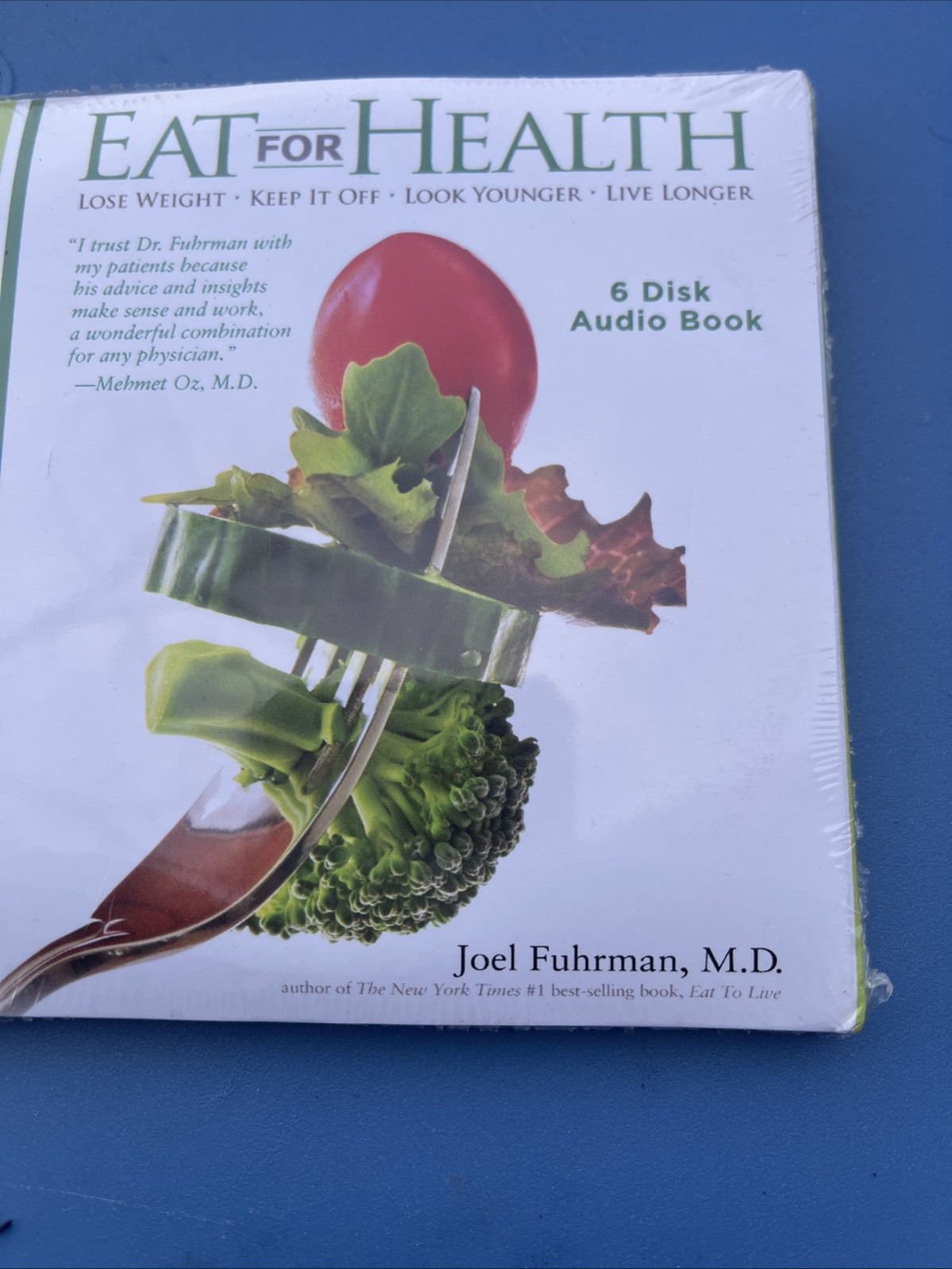 Eat for Health: The Mind Makeover – Audio Book CD Fuhrman, Joel Sealed. NEW