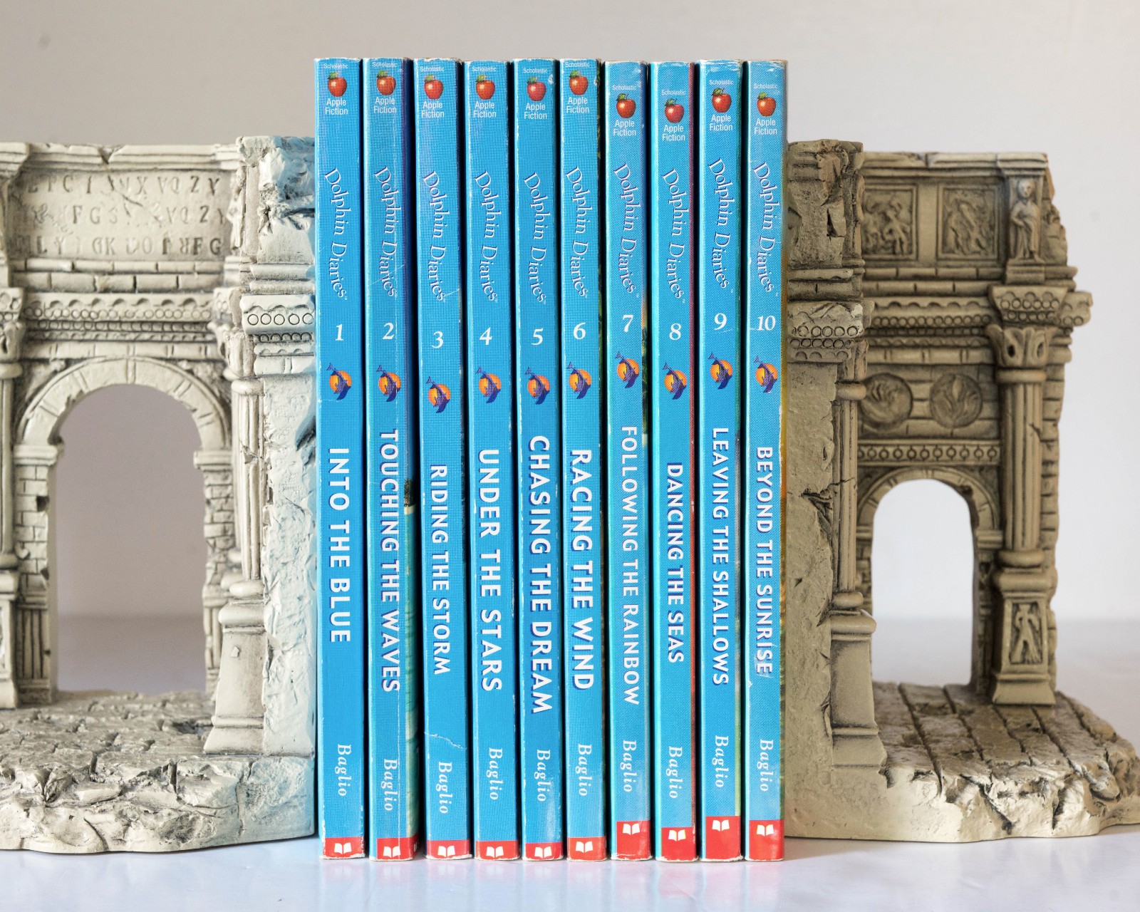 DOLPHIN DIARIES Complete Series Lot of 10 (#1-10) Set Paperback Books Ages 8-12