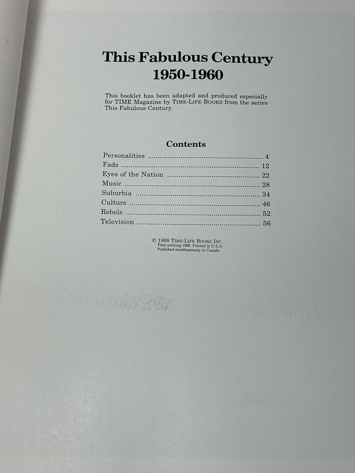 This Fabulous Century by Time Life Complete Set of 5 Books 1988