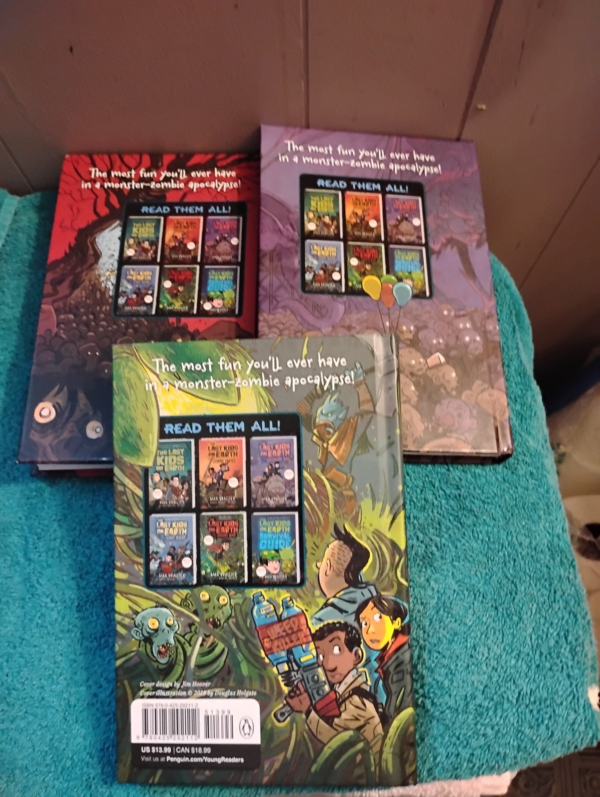 last kids on earth hardcover books 2,3,5