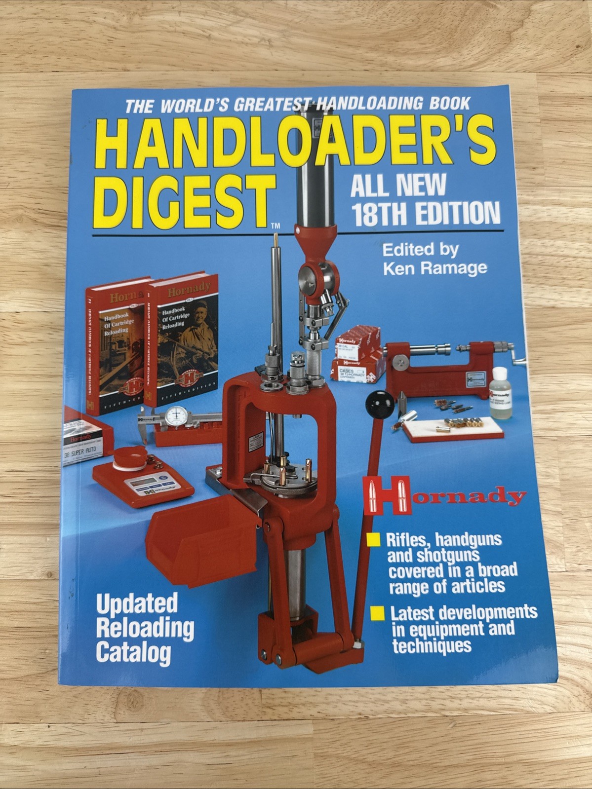 Handloader’s Digest 18th Edition – Reloading Book Rifles Handguns Shotguns