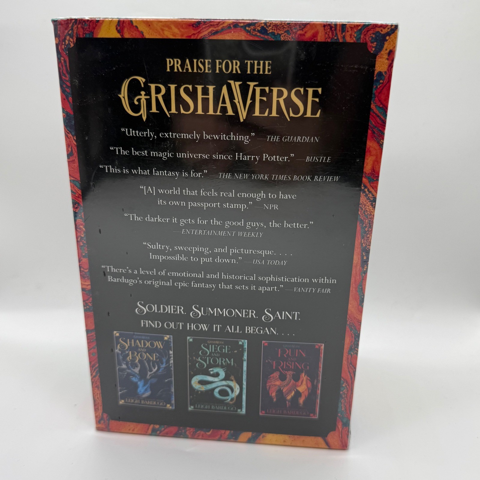 Leigh Bardugo Shadow and Bone Trilogy Box Set Grishaverse 3 Books New Sealed