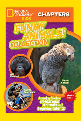 National Geographic Kids Chapters: Funny Animals Collection: Amazing Sto – GOOD