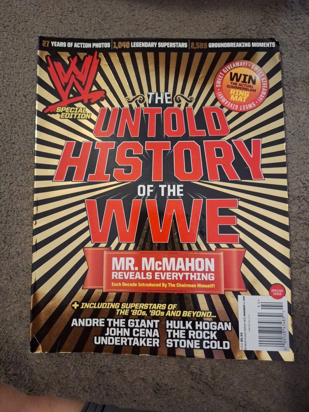 The Untold Story Of The WWE Special Issue